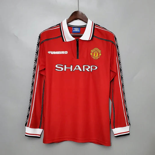 Manchester United 1998/00 Home Kit Full Sleeve [Player Version