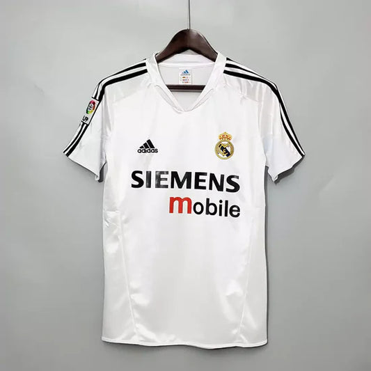 Real Madrid Retro Home 04/05 White Shirt