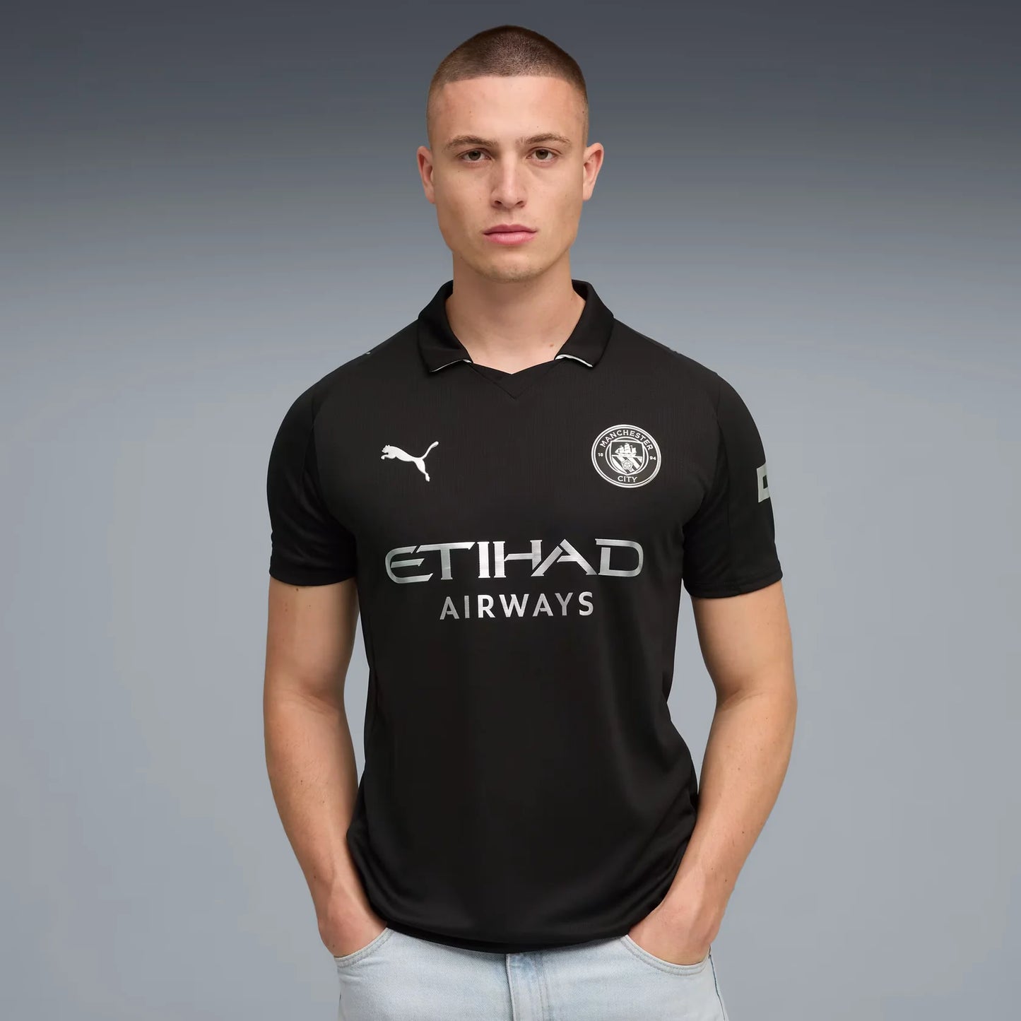 [NEW] Manchester City Away Black 25/26